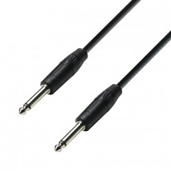 Adam Hall Cables K3 S215 PP 0300 - Kabel głośnikowy 2 x 1,5 mm² jack mono 6,3 mm – jack mono 6,3 mm, 3 m